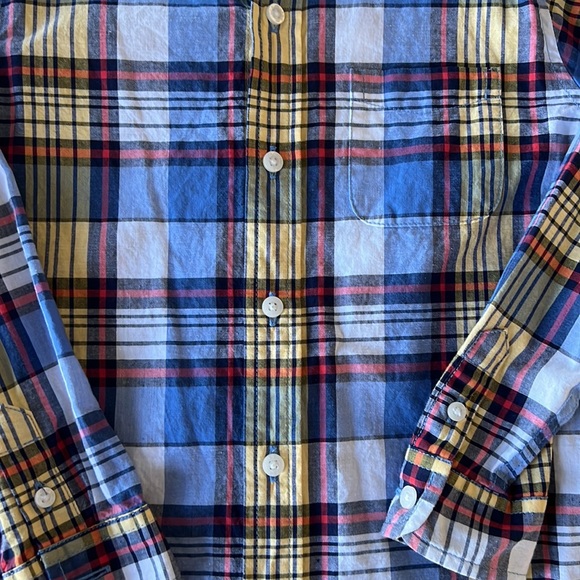 Janie and Jack Button Down Shirt size 5 - Picture 2 of 5